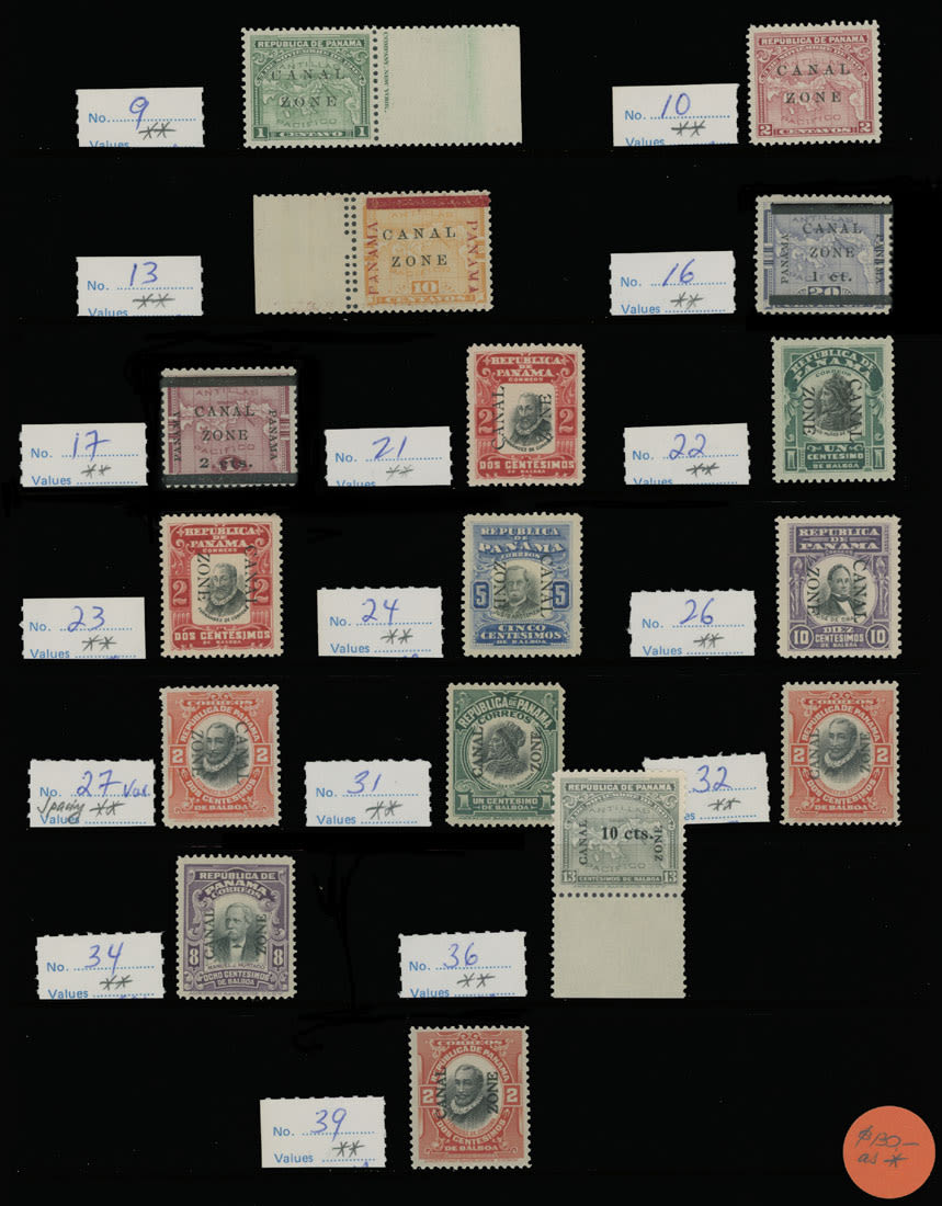 Lot 1332: United States - Canal Zone
