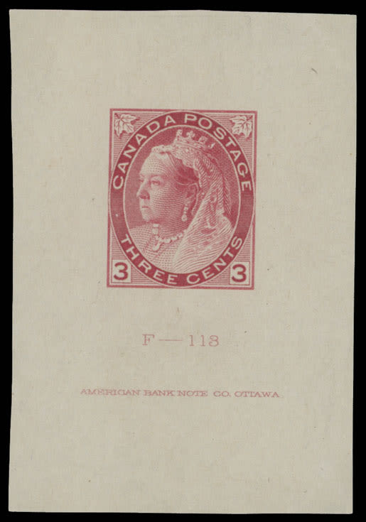 Lot 1390: Canada - Queen Victoria ''Numeral'' issue