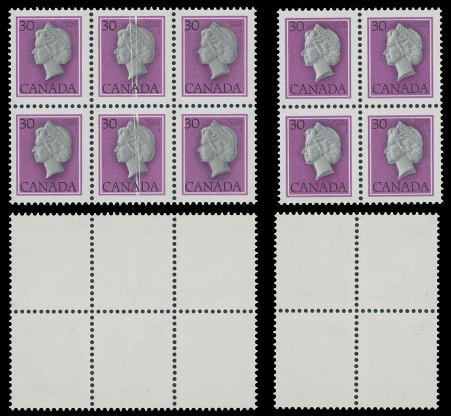 Lot 1445: Canada - Queen Elizabeth II Errors and Varieties