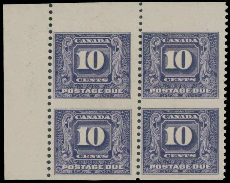 Lot 1511: Canada - Postage Due stamps