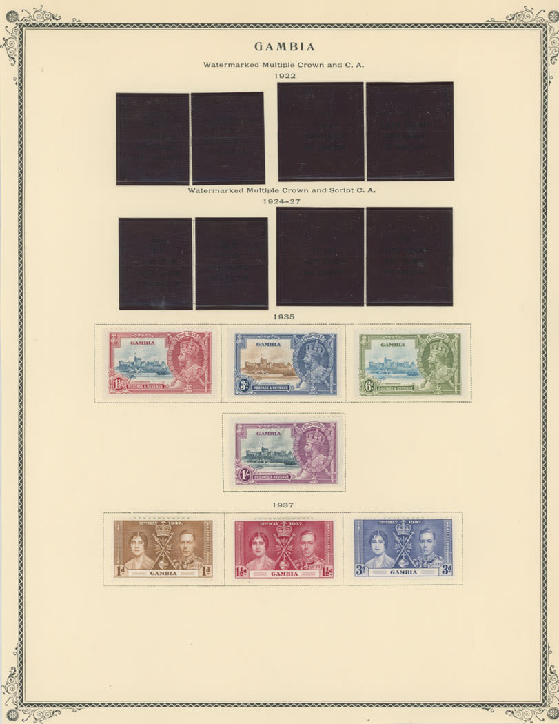 Lot 1519: British Commonwealth  - Gambia
