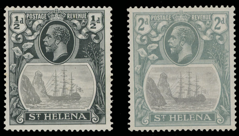 Lot 1561: British Commonwealth  - Saint Helena - Plate Varieties