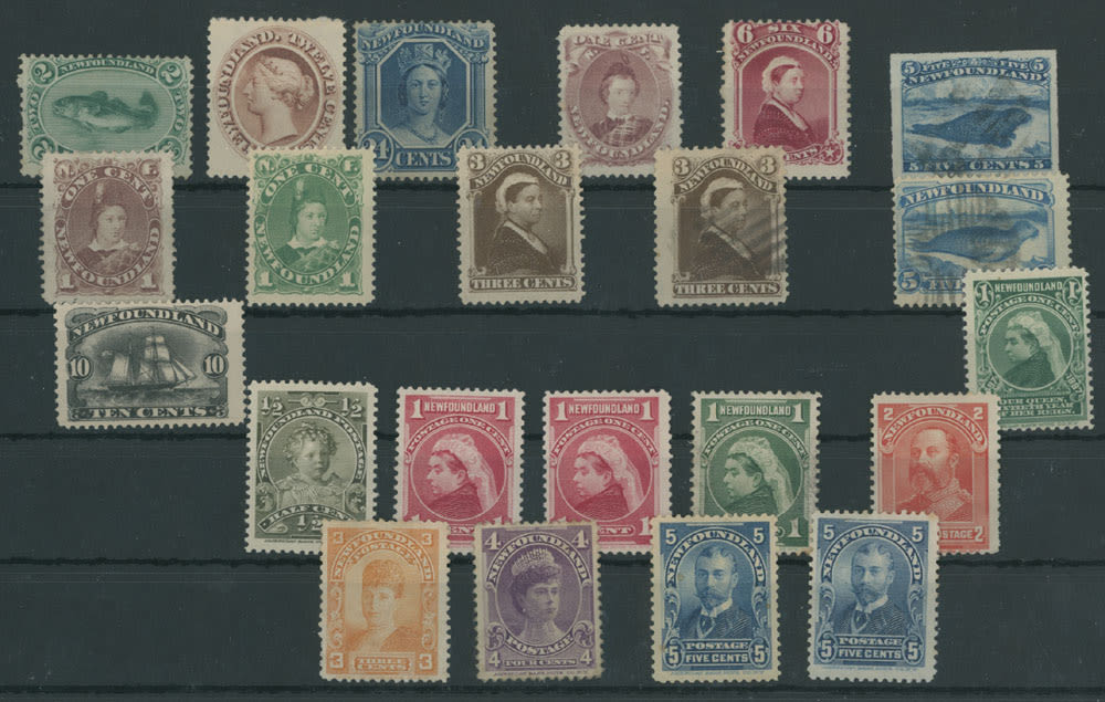 Lot 345: British North America - Newfoundland