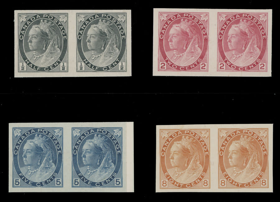 Lot 357: Canada - Queen Victoria ''Numeral'' issue