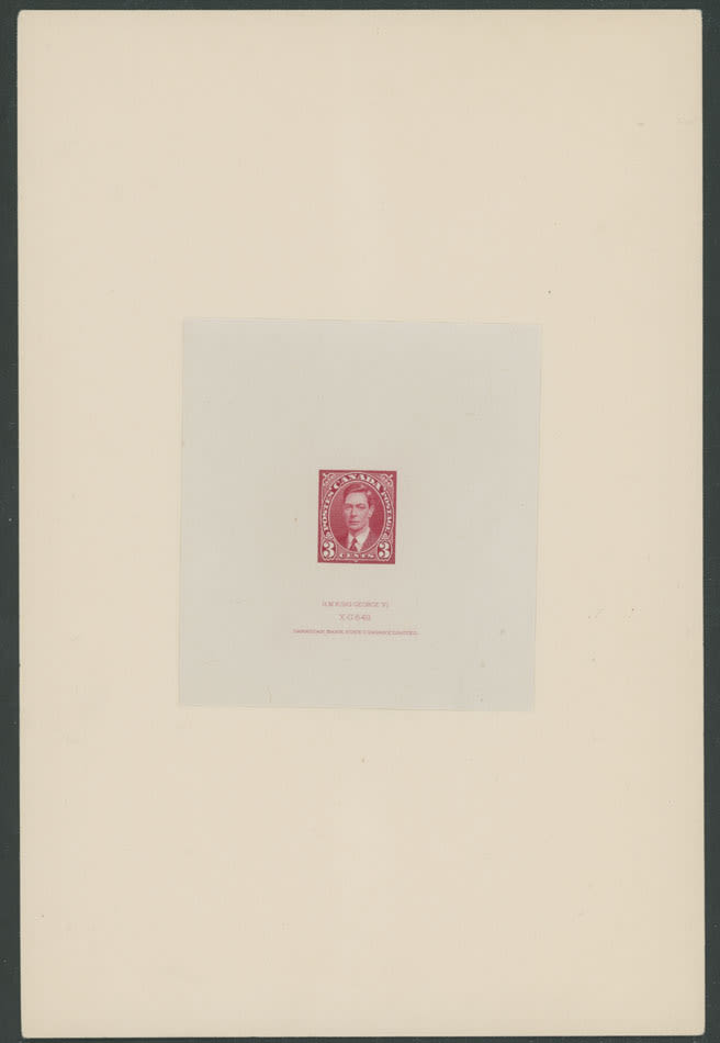 Lot 395: Canada - King George VI issues