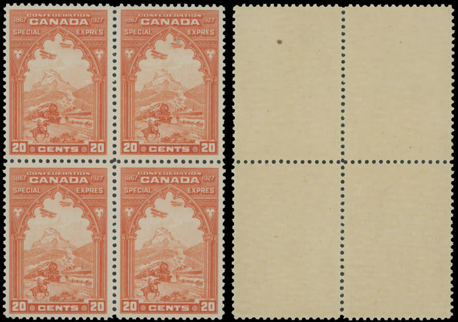 Lot 472: Canada - Special Delivery stamps