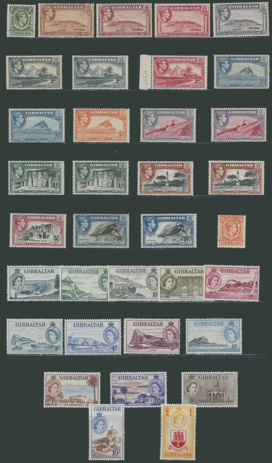Lot 490: British Commonwealth - Gibraltar