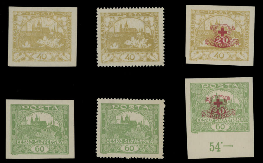 Lot 826: The One Man Collection of Czechoslovakia - Semi - Postal issues - Red Cross issue