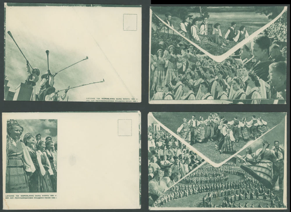 Lot 988: Lithuania - Postal Stationery items
