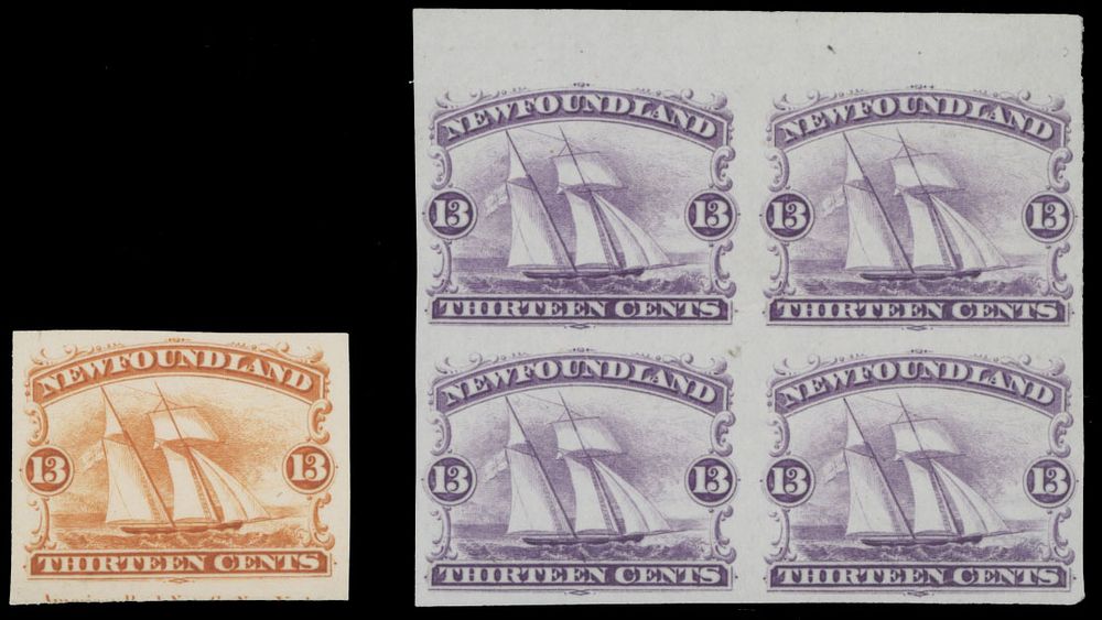 Lot 330: British North America - Newfoundland - First Cents issue