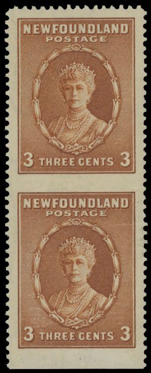 Lot 383: British North America - Newfoundland - First Resources issue (Perkins Bacon Printings)