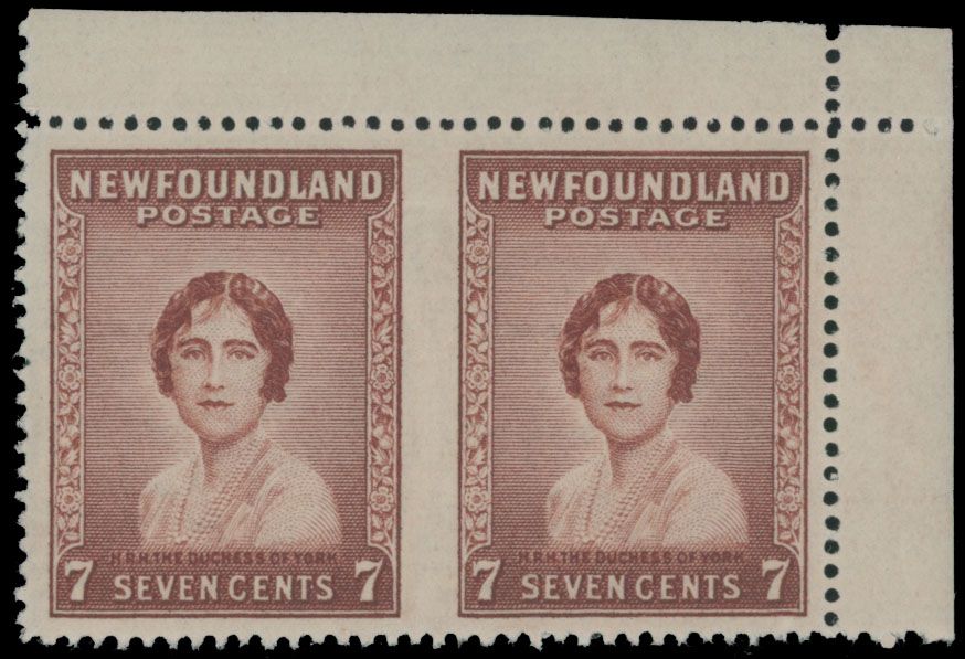 Lot 390: British North America - Newfoundland - First Resources issue (Perkins Bacon Printings)