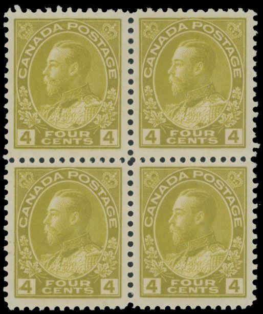 Lot 448: Canada - King George V ''Admiral'' issue