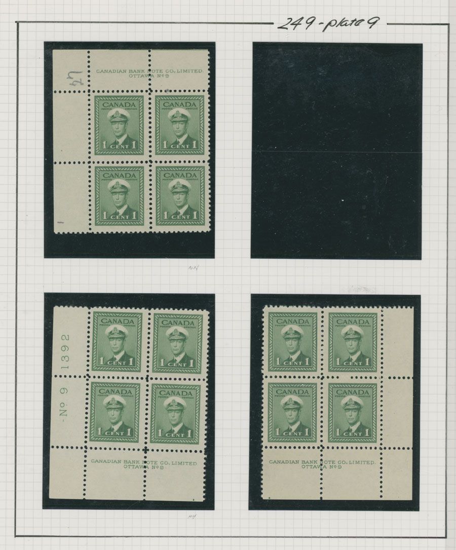 Lot 473: Canada - King George VI issues - War issue