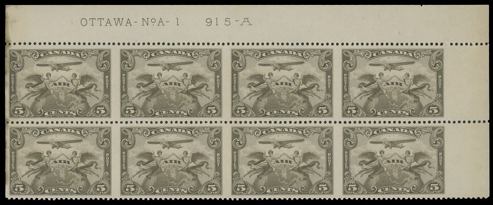 Lot 519: Canada - Air Post stamps
