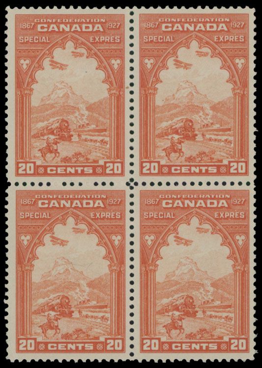 Lot 524: Canada - Special Delivery stamps