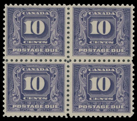 Lot 536: Canada - Postage Due stamps