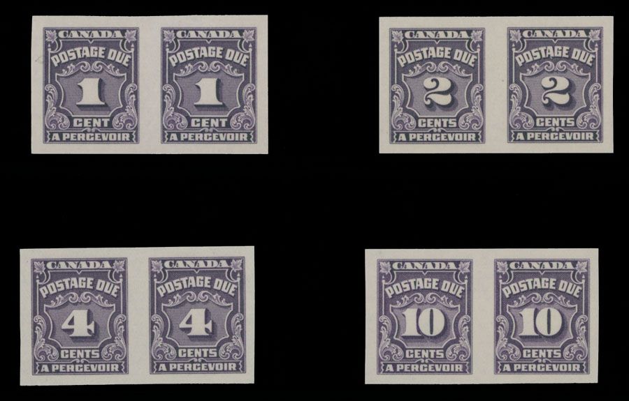 Lot 538: Canada - Postage Due stamps