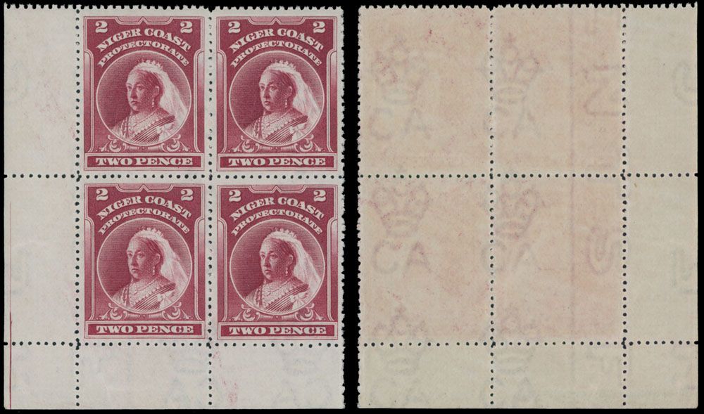 Lot 584: British Commonwealth  - Niger Coast Protectorate