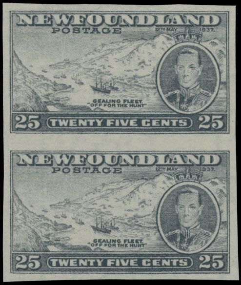 Lot 319: British North America - Newfoundland - Long Coronation issue