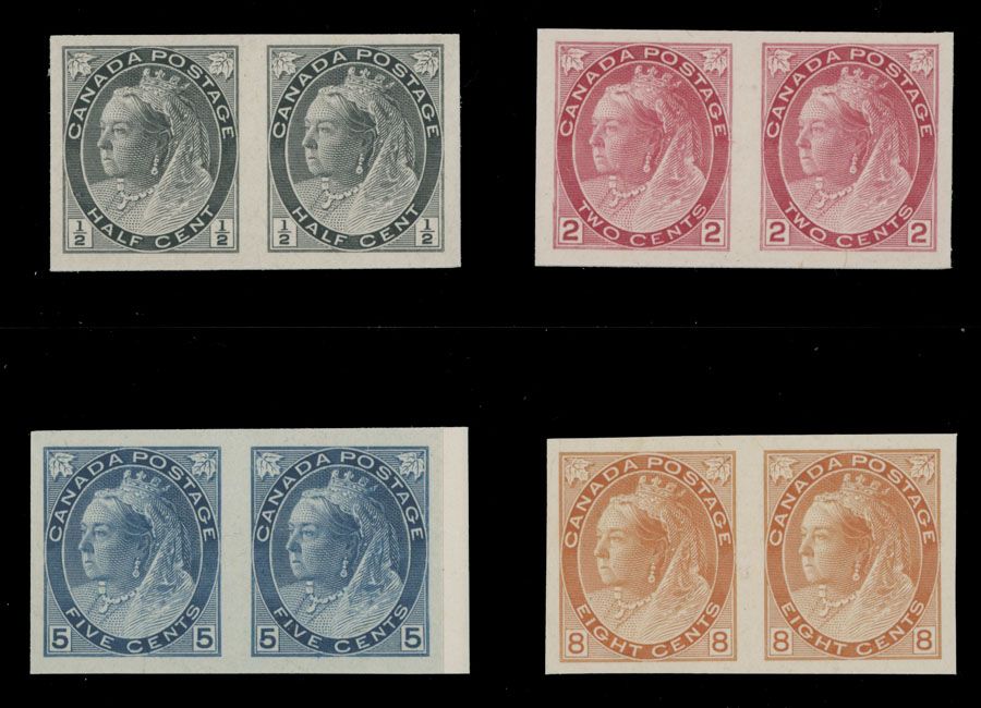 Lot 347: Canada - Queen Victoria ''Numeral'' issue