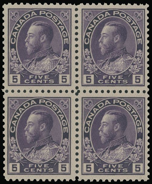 Lot 363: Canada - King George V ''Admiral'' issue