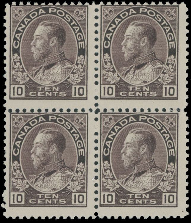 Lot 365: Canada - King George V ''Admiral'' issue
