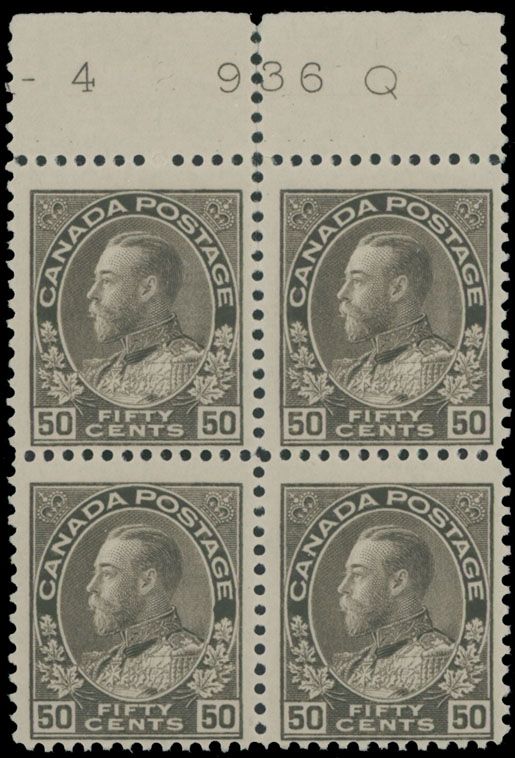 Lot 368: Canada - King George V ''Admiral'' issue
