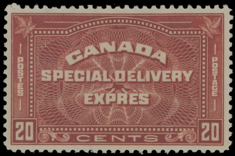 Lot 470: Canada - Special Delivery stamps
