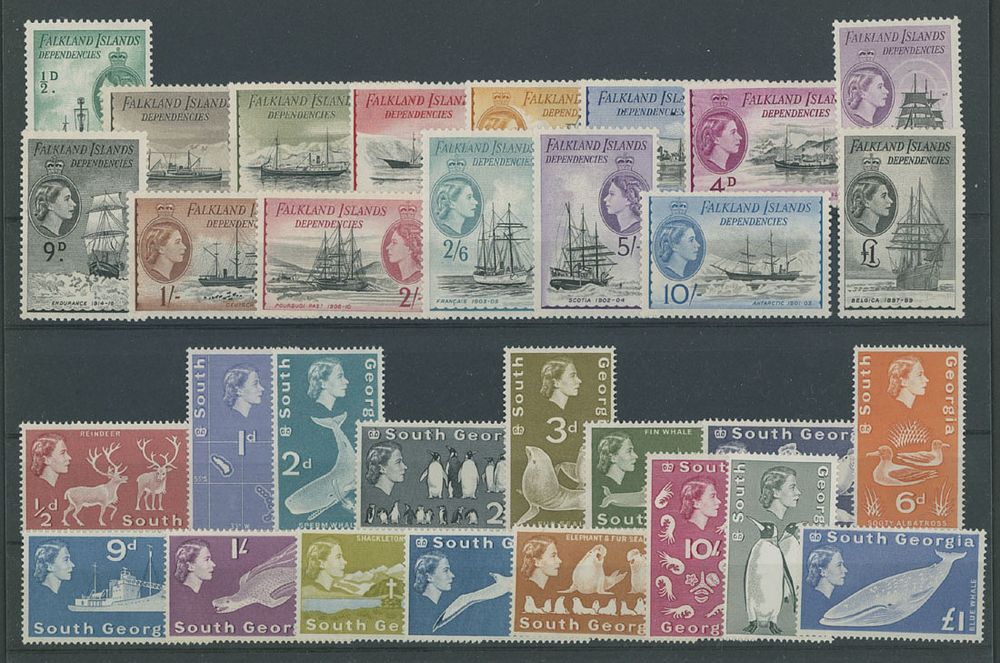 Lot 486: British Commonwealth  - Falkland Islands - Dependencies