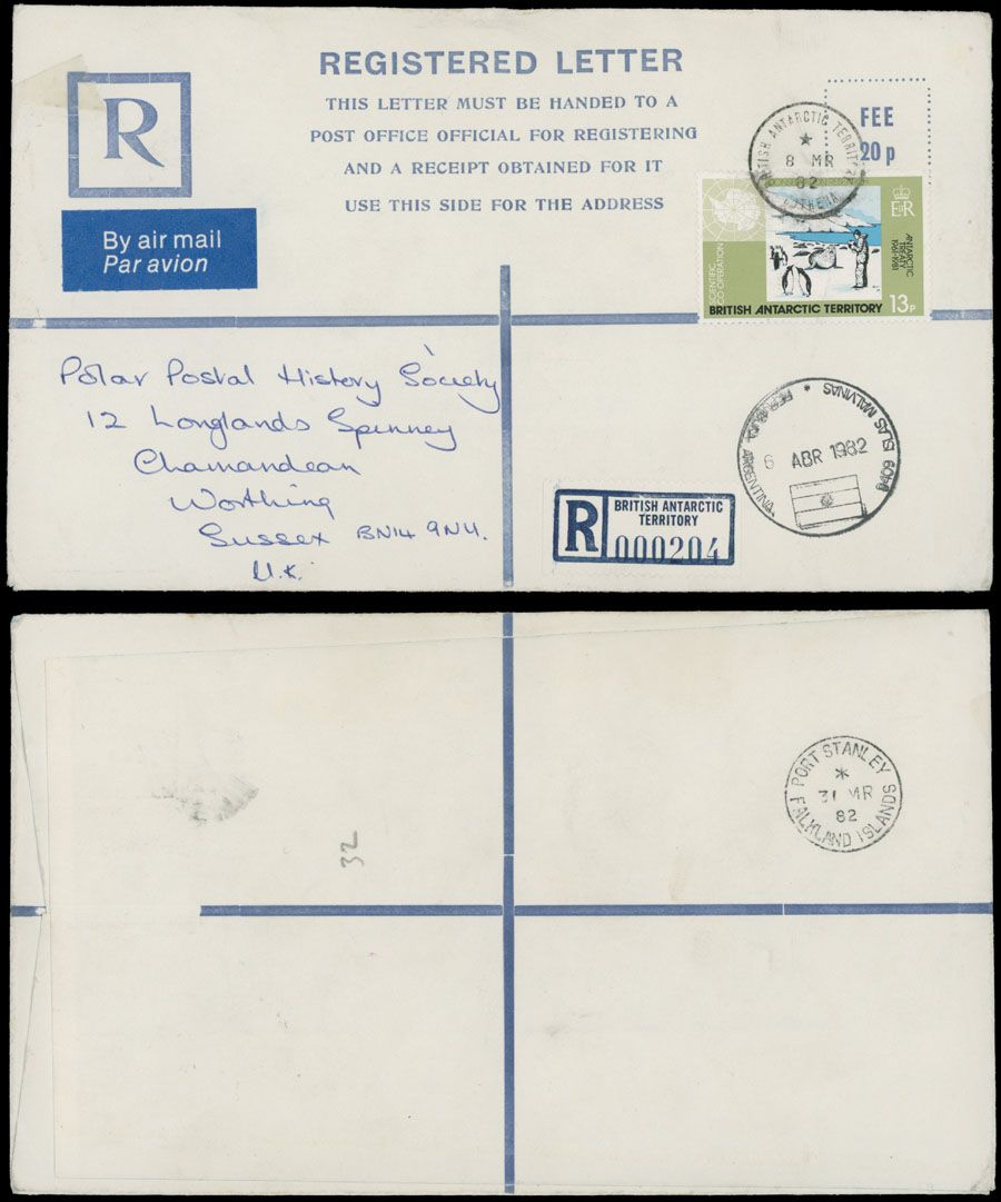 Lot 487: British Commonwealth  - Falkland Islands - Falklands (Malvinas) War