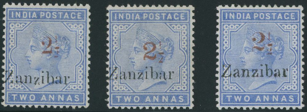 Lot 532: British Commonwealth  - Zanzibar - Mint Never Hinged Collection