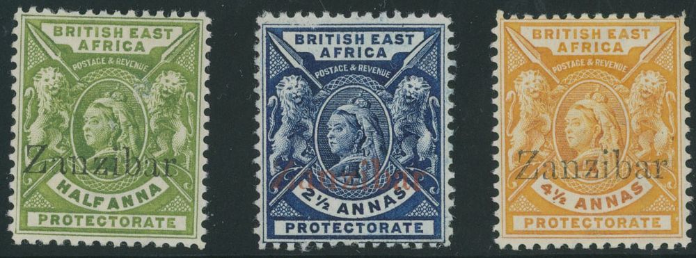 Lot 534: British Commonwealth  - Zanzibar - Mint Never Hinged Collection