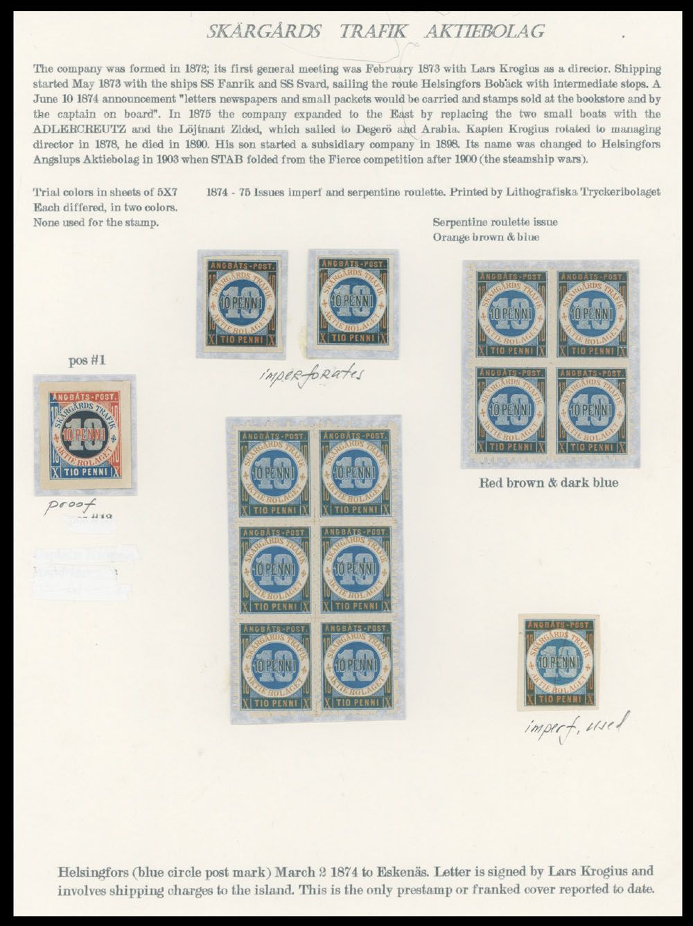Lot 741: Finland  - Ship Mail