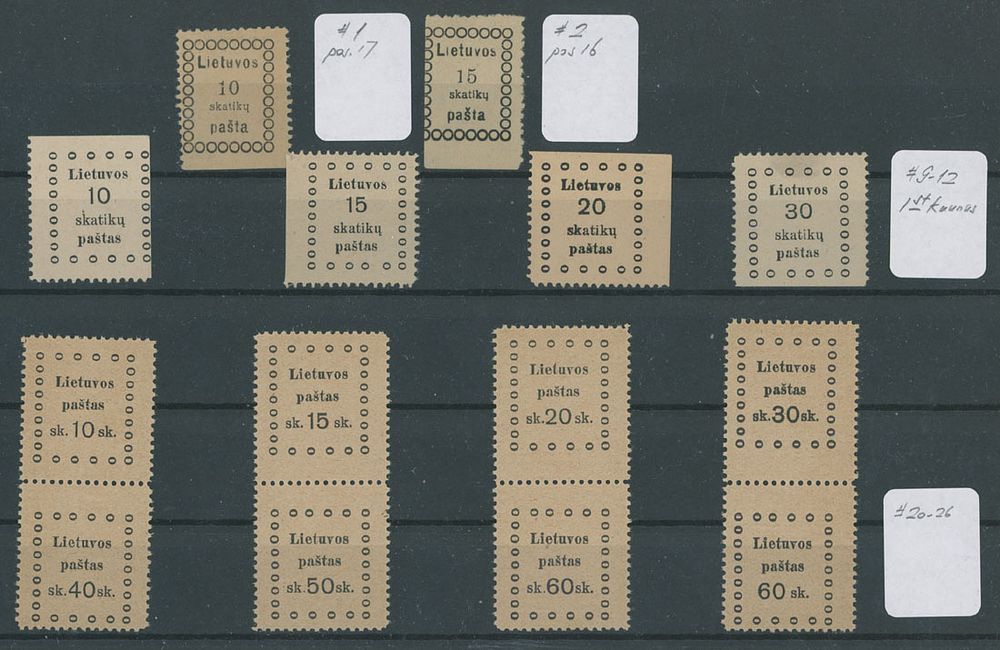 Lot 826: Lithuania