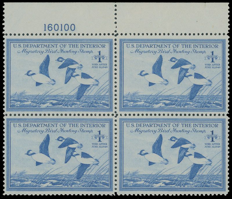 Lot 227: United States - Hunting Permit stamps