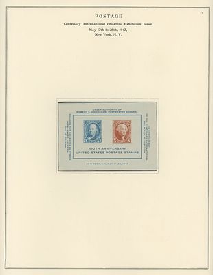 United States - Collections and Large Lots. POST WORLD WAR II COLLECTION IN SCOTT SPECIALTY 