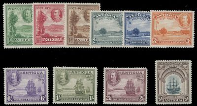 British Commonwealth - Antigua. 1932, Tercentenary issue, King George V, English Harbor 