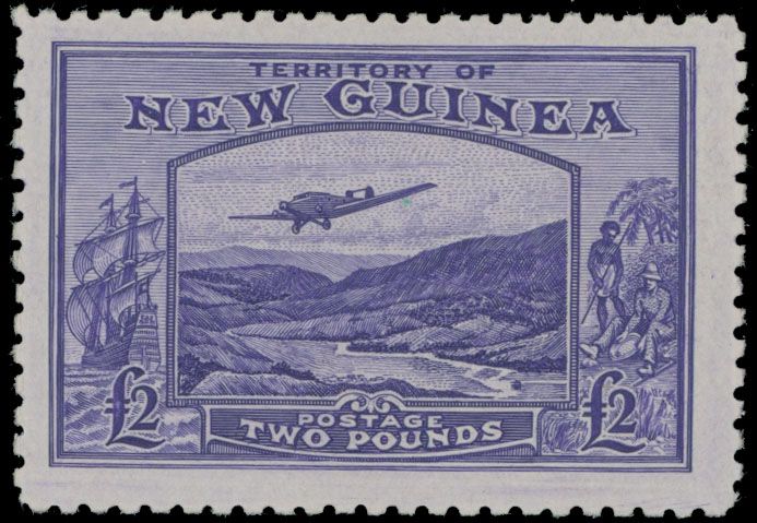 Lot 250: Australia - New Guinea - Air Post stamps