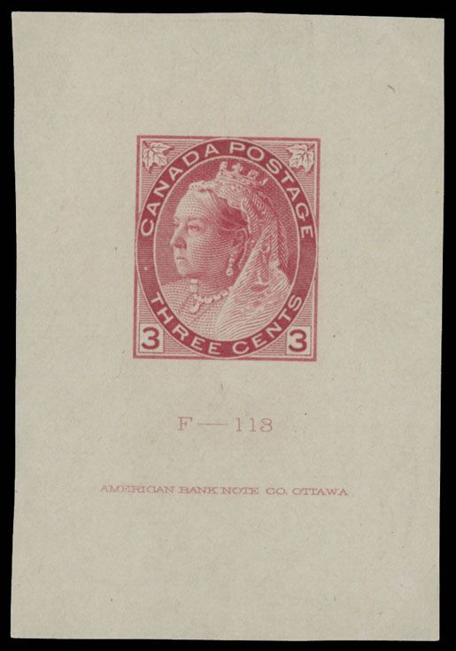 Lot 358: Canada - Queen Victoria ''Numeral'' issue