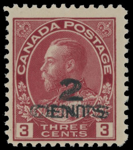 Lot 373: Canada - Provisional Overprints