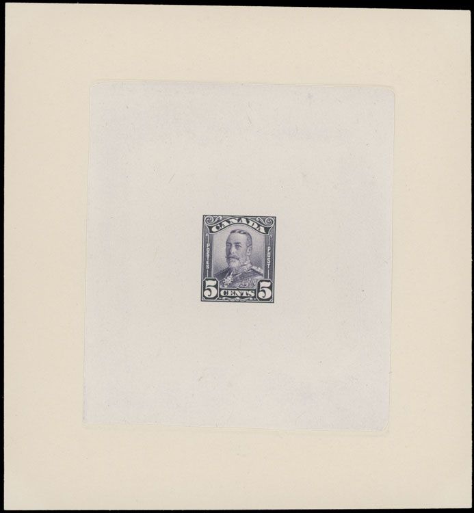 Lot 381: Canada - King George V ''Scroll'' issue