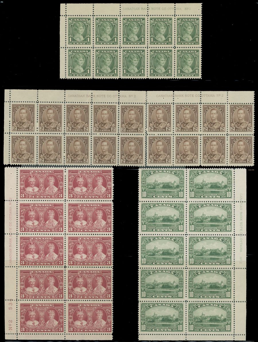 Lot 392: Canada - King George V Silver Jubilee issue