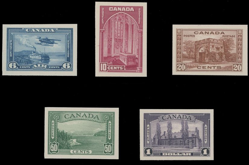 Lot 400: Canada - King George VI issues - Pictorial issue