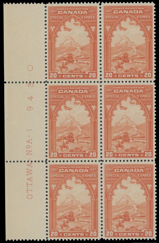 Lot 456: Canada - Special Delivery stamps