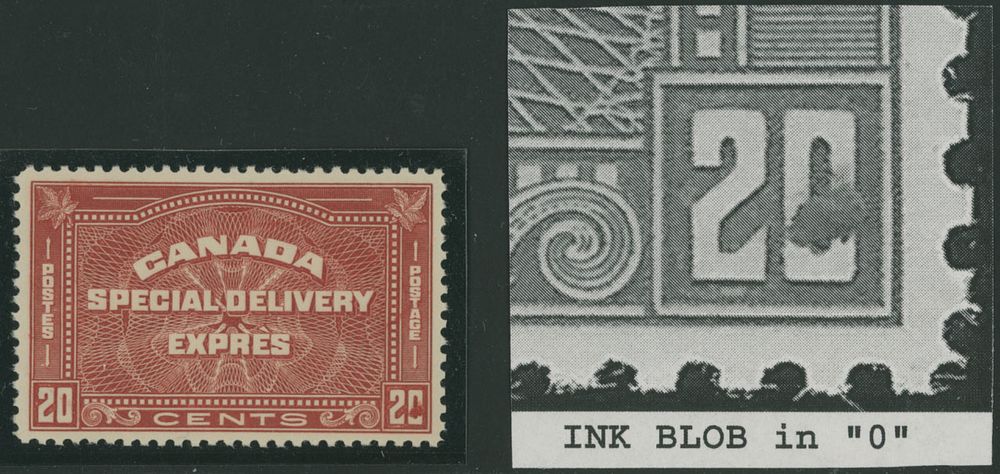 Lot 459: Canada - Special Delivery stamps