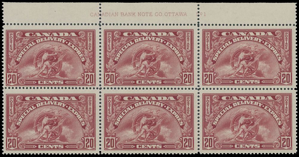 Lot 460: Canada - Special Delivery stamps