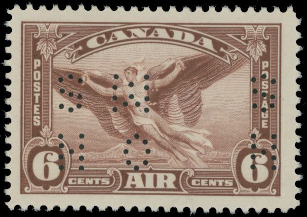 Lot 481: Canada - Perforated Official stamps