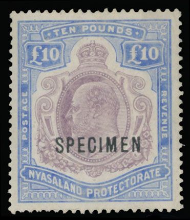 Lot 506: British Commonwealth  - Nyasaland Protectorate