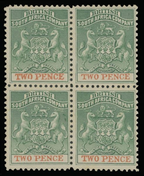 Lot 508: British Commonwealth  - Rhodesia - British South Africa Company